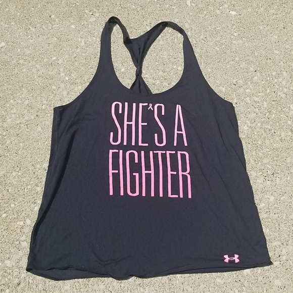 Under Armour Tops - 5/$25Under Armour breast cancer tank